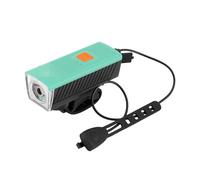 Qipeika 2pc- Outdoor Night Bicicletta Anteriore Luce Attrezzatura di Sicurezza Accessorio Horn Light - Cyan