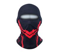 Qipeika 2pc- w equitazione sci caldo copricapo freddo protezione viso stampato -TT-DR21021