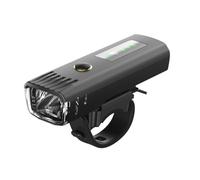 Qipeika Ciclismo esterno intelligente rilevamento della luce con display batteria luci posteriori - nero