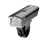Qipeika Ciclismo esterno ricarica con display digitale, lunga durata della batteria, faro intelligente di rilevamento della luce - faro [versione display elettrico]