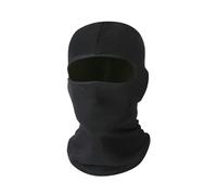 Qipeika Copricapo per equitazione all'aperto, antivento, sportivo, fodera per il velo, nero