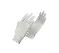 Qipeika Guanti da ciclismo in seta ghiaccio sottile protezione solare guanti touch-screen antiscivolo traspiranti -A0039 grigio chiaro