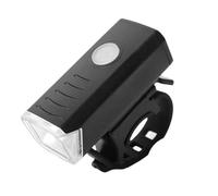Qipeika Luce da equitazione per mountain bike da esterno con avviso di ricarica USB fanale posteriore multifunzionale - faro/borsa