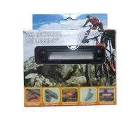 Qipeika Luce di avvertimento ad alta luminosità a tre colori flash di ricarica USB per ciclismo all'aperto - scatola rossa/carta