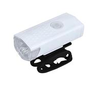 Qipeika Outdoor ciclismo USB ricaricabile bicicletta notte illuminazione pratica - bianco/borsa
