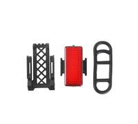 Qipeika Outdoor clip-on multifunzionale mini bicicletta lampeggiante spia - rosso