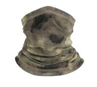 Qipeika Poliestere Camouflage Sun-proof sciarpa ad asciugatura rapida collare maglia ciclismo all'aperto -JM-WB-W-23 rovine kaki