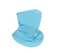 Qipeika Sciarpa estiva per la protezione solare all'aperto ad asciugatura rapida sport traspirante velo-blu cielo