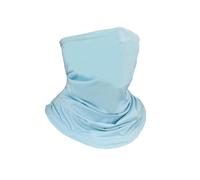 Qipeika Sciarpa estiva per la protezione solare all'aperto ad asciugatura rapida sport traspirante velo-azzurro