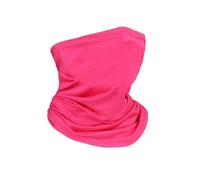 Qipeika Sciarpa estiva per la protezione solare all'aperto ad asciugatura rapida sport traspirante velo-rosa rosso