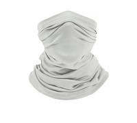 Qipeika Sciarpa estiva per la protezione solare all'aperto sport traspirante ad asciugatura rapida velo-grigio chiaro