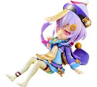 Qiqi Frozen Soul Night PVC Anime, Figure Cartoon Game Character Figurine Model Statue Qiqi Action Figure Collectible Decoration Craft Gift (Kneel 9cm)
