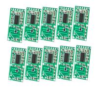 QIQIAZI 10PCS Sensore Radar a microonde RCWL-0516 Modulo, Sensore corpo Modulo interruttore a induzione Uscita 3,3 V