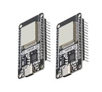 QIQIAZI ESP con CP2102 Chip Modulo,ESP USB C modulo Scheda di sviluppo per ESP-32 NodeMCU ESP 2.4 GHz WLAN WiFi Bluetooth Microcontroller compatibile con Arduino(2PCS)