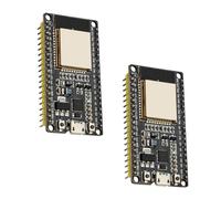 QIQIAZI ESP Scheda di Sviluppo,38PIN ESP Modulo con Dual Core 2.4 GHz WiFi Bluetooth,con CP-2102 Chip,Compatibile con Arduino(2PCS)