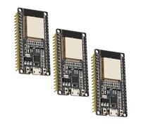 QIQIAZI ESP Scheda di Sviluppo,38PIN ESP Modulo con Dual Core 2.4 GHz WiFi Bluetooth,con CP-2102 Chip,Compatibile con Arduino(3PCS)