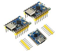 QIQIAZI Per ESP32-C3 PRO Mini scheda di sviluppo, per ESP32-C3 PRO Mini Modulo Onboard per ESP32-C3FH4 Chip WiFi Bluetooth per scheda di sviluppo ESP-32 per Arduino (3 pezzi)