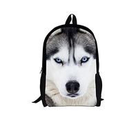 QIQISE Zaino scolastico per ragazze, grande, alla moda, per studenti e studenti, zaino Husky