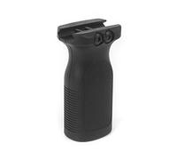 QIRUIMY Impugnatura Frontale Maniglia Verticale Anteriore in nylon,maniglia cavaliere della maniglia anteriore del cannone a gas in nylon, per il di guida Picatinini da 20 mm (Nero)