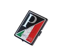 QISUO for Piaggio Vespa LX Primavera Sprint GTV GTS Super 50 150 250 300 300ie 946 Scooter Accessorie Anteriore Emblema Horncover (Colore : Italy)