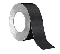 QitinDasen 10 M X 5 cm Nero Nastro Antiscivolo, Nastro di Sicurezza Antiscivolo Autoadesivo, per Interni ed Esterni (1 Rotolo)