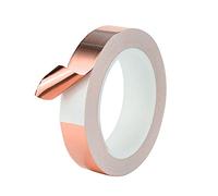 QitinDasen 30M X 20mm Premium Rame Foil Nastro Adesivo, Lamina Rame Nastro con Adesivo Conduttivo, per Schermatura EMI, Circuiti di Carta, Riparazioni Elettriche, Lumache Repellente