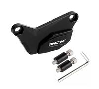 qiuboou per ADV160 PCX160 PCX125 sotto La Caduta del Corpo Copertura Antigoccia Scooter Cambio Protezione dalla Caduta Crash Slider(Black b)