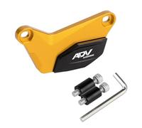 qiuboou per ADV160 PCX160 PCX125 sotto La Caduta del Corpo Copertura Antigoccia Scooter Cambio Protezione dalla Caduta Crash Slider(Oro)