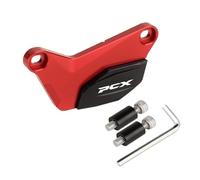 qiuboou per ADV160 PCX160 PCX125 sotto La Caduta del Corpo Copertura Antigoccia Scooter Cambio Protezione dalla Caduta Crash Slider(Red b)