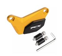 qiuboou per ADV160 PCX160 PCX125 sotto La Caduta del Corpo Copertura Antigoccia Scooter Cambio Protezione dalla Caduta Crash Slider(Gold b)