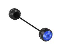 qiuboou per G310R G310 R 2017-21 22 23 2024 Slider per ASSE Forcella Anteriore E Posteriore Crash Wheel Protezione dalla Caduta del Cappuccio(Blue Rear)