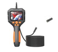 QiudanTimes HD camera industriale tubo endoscopio 3.9/5.5/8 mm 2.8 inch ips color 1080P pixel for sewer pipe vehicle pipe camera endoscopio Milti-language(Ø3.9mm-5m semi rigid cable)