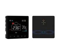 Qiumi RF touch LCD screen VA display a colori smart wall-hung boiler termostato wireless Adatto per desktop e sospensione a parete