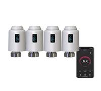 Qiumi Zigbee Smart Thermostatic Radiator Valve, Supporta il controllo remoto tramite app smart life