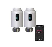 Qiumi Zigbee Smart Thermostatic Radiator Valve, Supporta il controllo remoto tramite app smart life