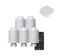 Qiumi Zigbee Smart Thermostatic Radiator Valve, Supporta il controllo remoto tramite app smart life