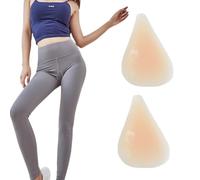 QIUMING Correttore Camel Toe Traceless Pad Adesivi Invisibili per Bikini Silicone Camel Toe Correttore Riutilizzabile per Costumi da Bagno, Pantaloni da Yoga, Bikini(Silicone, Forma di Goccia)