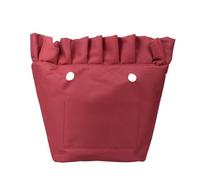 QIUMING Organizer Obag con Piega a Balza, Tessuto Impermeabile, Fodera Interna, Tasca con Cerniera per Classic Mini O Bag