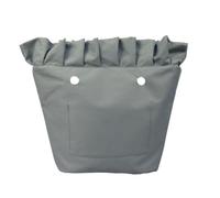 QIUMING Organizer Obag con Piega a Balza, Tessuto Impermeabile, Fodera Interna, Tasca con Cerniera per Classic Mini O Bag