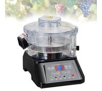 QIUNAOZI Pelapatate Elettrico per Frutta, pelapatate per Buccia D'uva con Rotazione Automatica da 85 W, pelapatate rapido per Bacche, capacità Serbatoio 500g, Adatto per Piccoli Frutti Rotondi Black