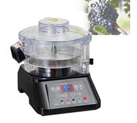 QIUNAOZI Sbucciatore Automatico per Frutta, sbucciatore Automatico per UVA da 85 W, pelatura con Un Solo Pulsante, pelatura di 1 libbra/20 Secondi, Adatto per Piccoli Frutti Rotondi e ovali Black