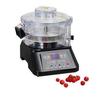 QIUNAOZI Sbucciatore D'uva Intelligente, sbucciatore Elettrico per Frutta, sbucciatore D'uva istantaneo, sbucciatura con Un Solo Pulsante, Non danneggia la polpa, Adatto per pomodorini Black