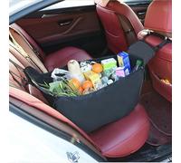 QIUPFGUT Organizer per sedili posteriori dell'auto, Organizer per sedili auto, Pieghevole borsa per amaca, sedile posteriore, borse per la spesa riutilizzabili, organizer per bagagliaio anteriore