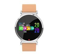 qiuqiu Smart Watch, fitness tracker, cardiofrequenzimetro, smart tracker attività tracker, contapassi Bluetooth con monitor del sonno per smartphone Android o iOS