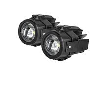 QIUSHIBO Faretti Moto Led Gruppo luci ausiliarie Luci fendinebbia for moto(2pcs Light)