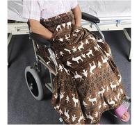 QiuShuiDr Multiuso per Il Tempo Libero Capo Coperta per Sedia a Rotelle Addensare Sciarpa Gambe Copertura Protettiva Accessori Sedia a Rotelle più Caldo per Il Freddo