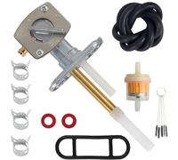 Qiuwanzia Valvola Rubinetto Benzina per Kawasaki KLF220 300 400 Bayou ATV 1988-2005 Serbatoio Benzina KLF220 KLF250 KLF300 KLF400 per Yamaha TTR90 TTR125 TTR225 TTR230 per Suzuki DRZ400 FZR600 LT80