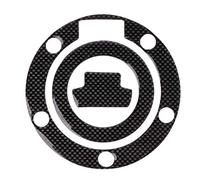 qiuxiaoaa Moto in Fibra di Carbonio Serbatoio Pad Adesivo Pad protettore Pad per YZF-r1 fz1 Adesivo Tappo Serbatoio Carburante in Fibra di Carbonio Look