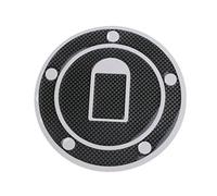 qiuxiaoaa Moto Serbatoio in Fibra di Carbonio Pad Tankpad Protector Sticker per Kawasaki ZX-6R Adesivo Tappo Serbatoio Carburante in Fibra di Carbonio Look