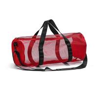 QIUYMGFG Borsa Nuoto Borsa da sub in rete, per attrezzatura e attrezzatura per immersioni subacquee e snorkeling - Borsa stagna per maschera, pinne, boccaglio(Red)